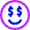 Smiley Rich Icon from Core Neon Set