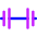 Dumbell Icon from Core Neon Set