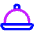 Serving Dome Icon from Core Neon Set