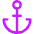 Anchor Icon from Core Neon Set