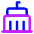 Government Building 2 Icon from Core Neon Set