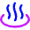 Hot Spring Icon from Core Neon Set