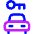 Car Rentals Icon from Core Neon Set