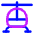 Helicopter Front Icon from Core Neon Set