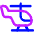 Helicopter Side Icon from Core Neon Set