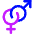 Gender Hetero Icon from Core Neon Set