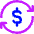 Subscription Cashflow Icon from Core Neon Set