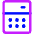 Calculator 1 Icon from Core Neon Set