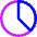 Pie Chart Icon from Core Neon Set