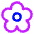 Flower Icon from Core Neon Set