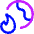 Global Warming 1 Icon from Core Neon Set