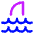 Shark Icon from Core Neon Set