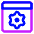 Browser Setting Icon from Core Neon Set