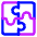 Module Puzzle 3 Icon from Core Neon Set