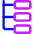 Web Hierarchy Icon from Core Neon Set