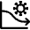Graph Infected Decreasing Icon from Covid - Free Set