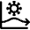 Graph Infected Stable Icon from Covid - Free Set