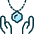Crafts Necklace Icon from Ultimate Duotone Set