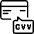 Credit Card Cvv Verification Icon from Ultimate Light Set
