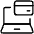 Credit Card Laptop Payment Icon from Ultimate Light Set