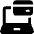 Credit Card Laptop Payment Icon from Ultimate Bold Set