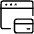 Credit Card Online Payment Icon from Ultimate Light Set