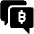 Crypto Chat Bubble Conversation Alternate icon - Free transparent PNG, SVG. No sign up needed.