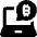 Crypto Chat Laptop Icon from Ultimate Bold Set