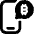 Crypto Chat Mobile Phone Icon from Ultimate Bold Set