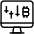 Crypto Market Price Candle Graph Icon from Ultimate Light Set