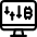 Crypto Market Price Candle Graph Icon from Ultimate Regular Set