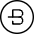 Virtual Coin Crypto Bytecoin Icon from Ultimate Light Set