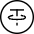 Virtual Coin Crypto Tether Icon from Ultimate Light Set