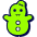 Snowman Icon from Stickies Duo - Free Set
