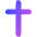 Download free Christian Cross 2 PNG, SVG vector icon from Core Gradient - Free set.