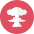 Nuclear Mushroom Icon from Kameleon Colors - Free Set