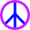 Peace Symbol Icon from Sharp Neon - Free Set