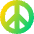 Download free Peace Symbol PNG, SVG vector icon from Core Gradient - Free set.