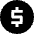 Currency Coin Dollar Icon from Nova Solid Set