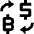 Currency Exchange Blockchain Currency Icon from Nova Line Icon Set
