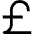Currency Pound Icon from Nova Line Icon Set