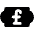 Currency Pound Bill Icon from Ultimate Bold Set | Free Download as SVG Vector and Transparent PNG | Streamline icons