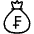 Currency Sign Franc Bag icon - Free transparent PNG, SVG. No sign up needed.