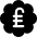 Currency Sign Liras Badge Icon from Ultimate Bold Set