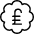 Currency Sign Liras Badge Icon from Ultimate Light Set | Free Download as SVG Vector and Transparent PNG | Streamline icons