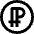 Cypto Currency Peercoin Icon from Nova Line Set