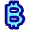 Bitcoin Icon from Plump Pop Set | Free Download as SVG Vector and Transparent PNG | Streamline icons