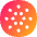 Cardano Circle Icon from Flex Gradient Set