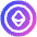 Ethereum Circle Icon from Plump Gradient Set