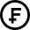 Franc Circle Icon from Sharp Line Set